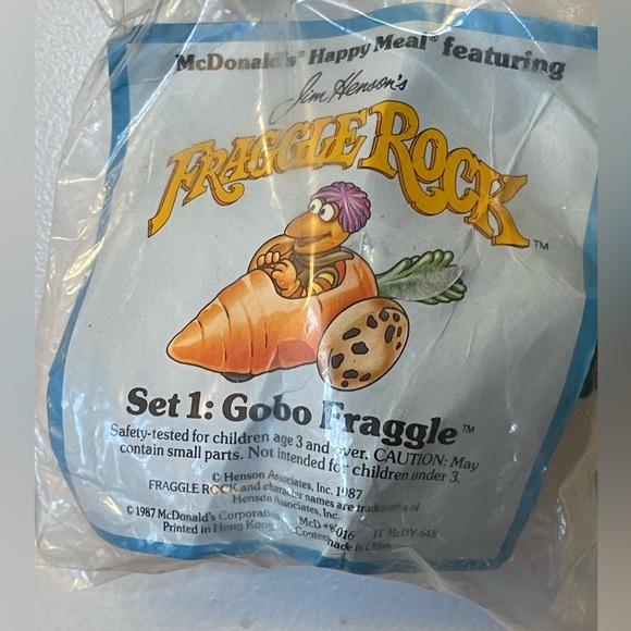 Vintage 1987 McDonald’s Happy Meal Fraggle Rock - Picture 3 of 6